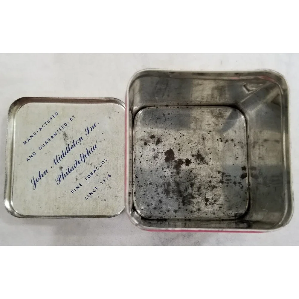 Vintage John Middleton Tobacco Tin – 1950s/70s, 2